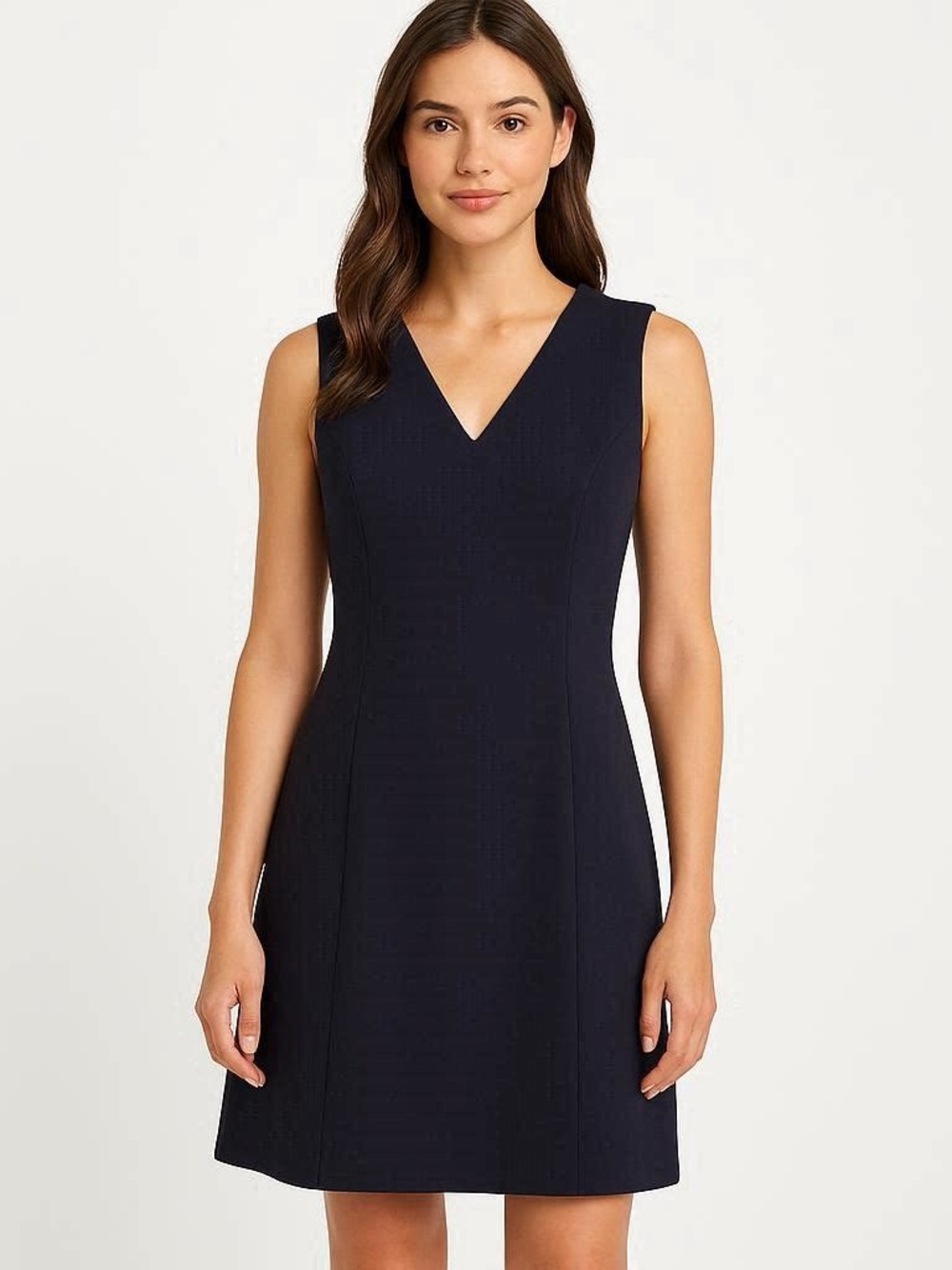 Kate Spade Navy V-Neck Mini Dress